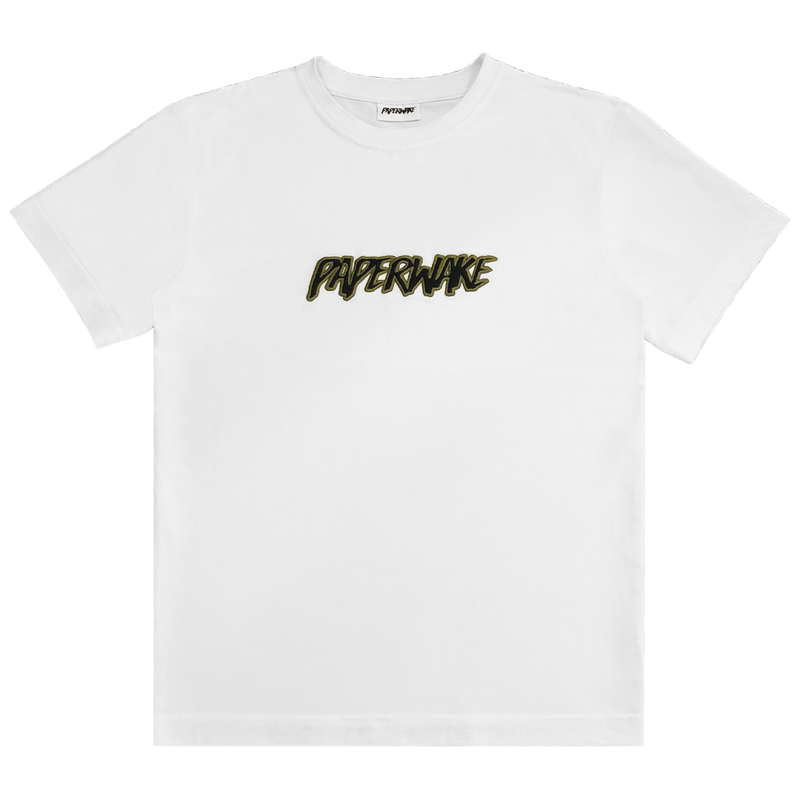 CORDUROY LOGO TEE - BLACK FLOWER