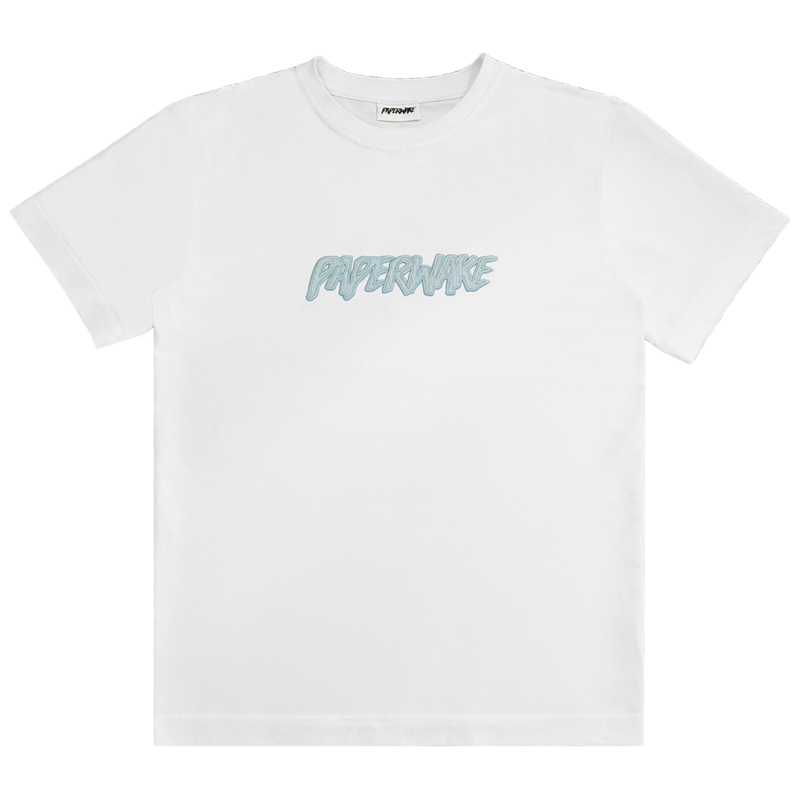 CORDUROY LOGO TEE - BLUE FLOWER